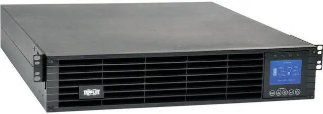 Main image of Tripp Lite UPS Smart Online 1000VA 900W 208/230V LCD USB DB9 WEBCARDLX 2URM - 2U Rack-mountable - 4.10 Hour Recharge - 4.70 Minute Stand-by - 230 V AC Input (SUINT1000LCD2UN)