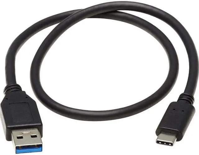 Alt view image 6 of 14 - Tripp Lite USB C to USB-A Cable USB Type C 3.1 Gen 1 5 Gbps M/M 20in U42820N