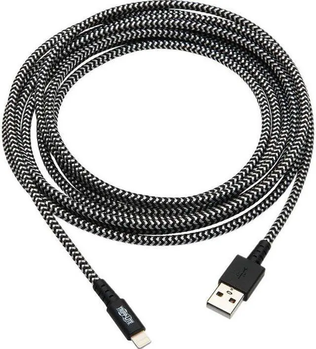 Alt view image 13 of 18 - TRIPP LITE M100-010-HD TRIPP LITE HEAVY DUTY LIGHTNING TO USB SYNC/CHARGE APPLE IPHONE IPAD 10FT