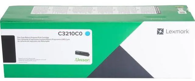 Alt view image 3 of 11 - LEXMARK C3210C0 Toner Cyan