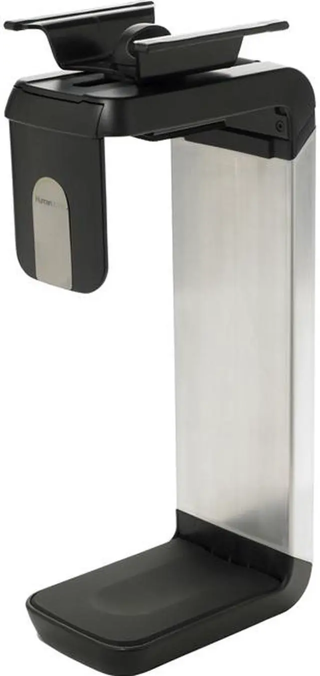Alt view image 3 of 4 - Humanscale CPU600 Adjustable Under-desk CPU HOLDER - White