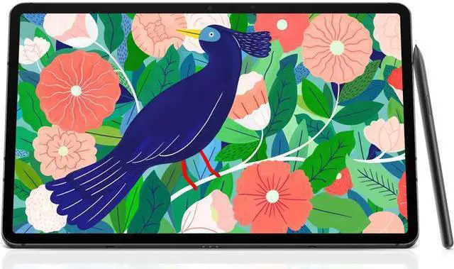 Alt view image 8 of 20 - Samsung Galaxy Tab S7 11-in 128GB Tablet - Mystic Black SM-T870NZKAXAR (2020)
