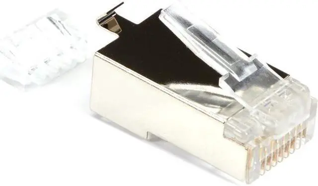 Main image of MODULAR PLUG - CAT6, RJ-45, 23-AWG WIRE, SHIELDED, 100-PACK, TAA, 45 DAY STANDAR