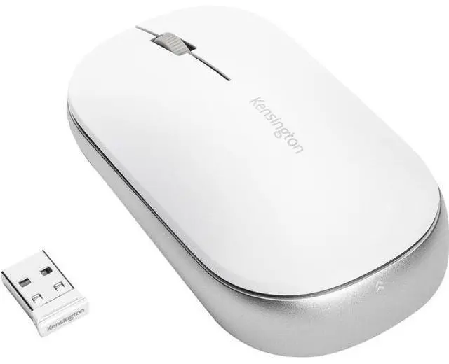 Alt view image 8 of 15 - KENSINGTON COMPUTER K75353WW SURETRACKDUAL WIRELESS MOUSE - WHITE