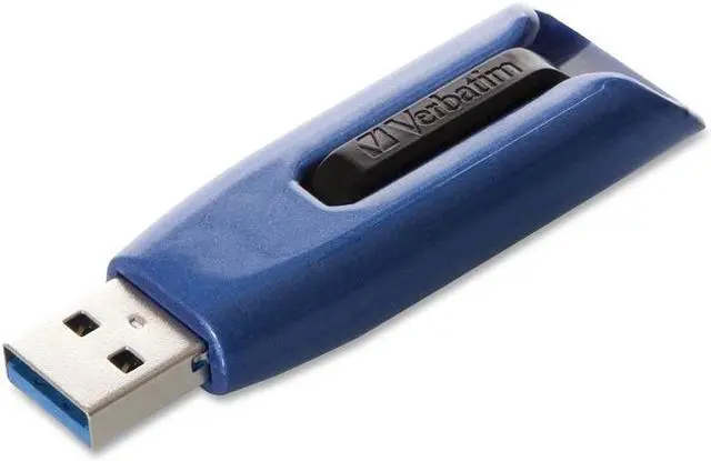 Alt view image 10 of 11 - Verbatim Store 'n' Go 64 GB USB 3.0 Flash Drive - Blue