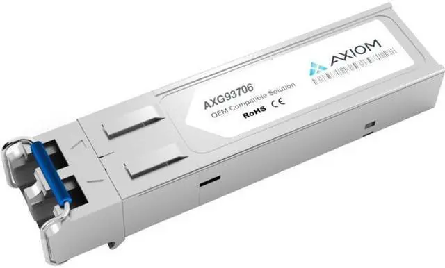 Main image of AXIOM 1000BASE-ZX SFP TRANSCEIVER FOR JUNIPER - SRX-SFP-1GE-LH - TAA COMPLIANT