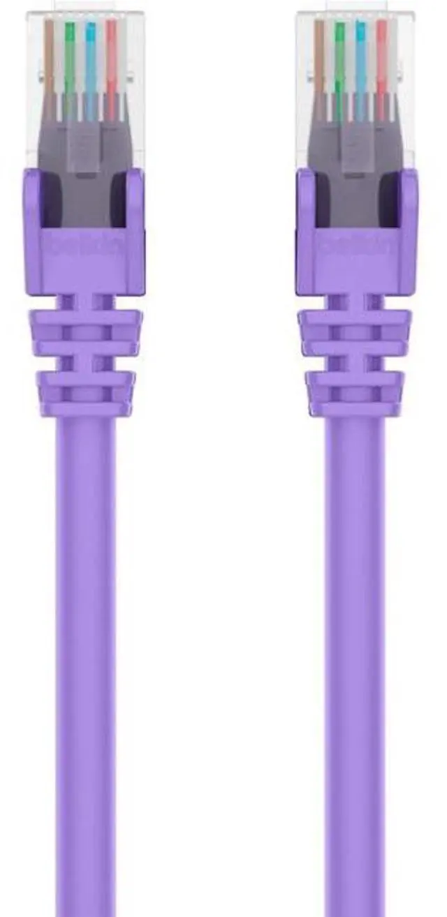 Main image of Belkin A3L980-15-PUR-S 15 ft. Cat 6 Purple Snagless Patch Cable