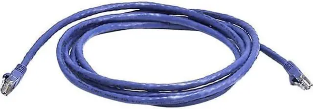 Alt view image 2 of 9 - Monoprice Cat6 Ethernet Patch Cable - Network Internet Cord - RJ45, Stranded, 550Mhz, UTP, Pure Bare Copper Wire, 24AWG, 7ft, Purple