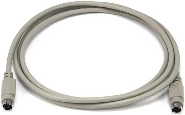 Alt view image 5 of 5 - Monoprice 6ft PS/2 MDIN-6 Male to Male Cable