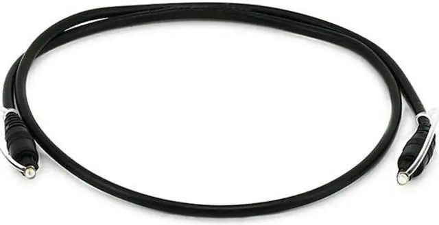 Alt view image 3 of 9 - Monoprice S/PDIF (Toslink) Digital Optical Audio Cable - 3 Feet, For TV, PlayStation, Home Theater, PS4, Xbox, Sound Bar