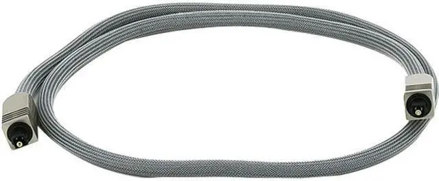 Alt view image 3 of 9 - Monoprice 3ft Premium Optical Toslink Cable w/ Metal Fancy Connectors