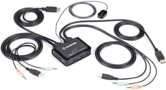 Alt view image 2 of 3 - 2PORT 4K60 DISPLAYPORT CABLE