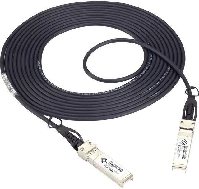 Alt view image 2 of 5 - BLACK BOX SFP-H10GB-CU2M-BB SFP+ 10-GBPS DIRECT ATTACH CABLE (DAC) - CISCO SFP-H10GB-CU2M COMPATIBLE, BLACK,