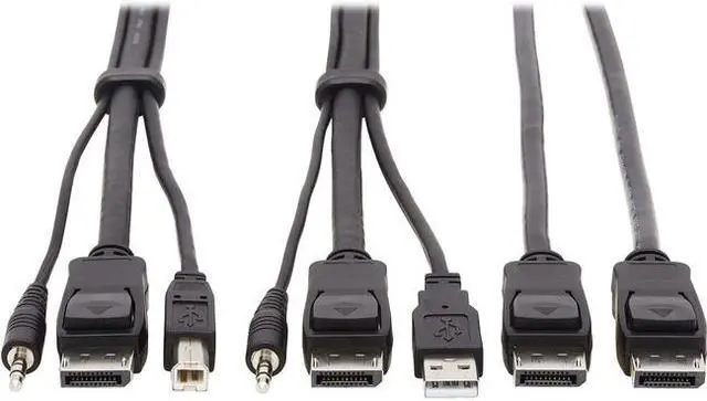 Alt view image 11 of 18 - Tripp Lite KVM Cable P783010DP