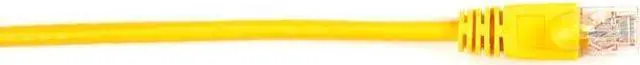 Main image of Black Box CAT6PC-003-YL Black Box CAT6 Value Line Patch Cable, Stranded, Yellow, 3-ft. (0.9-m) - Category 6 for Network Device - Patch Cable - 3 ft - 1 x RJ-45 Male Network - 1 x RJ-45 Male