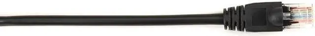 Main image of Black Box CAT5EPC-020-BK CAT5e 100-MHz Stranded Ethernet Patch Cable - Unshielded, PVC, Snagless Boot, Black, 20 ft.