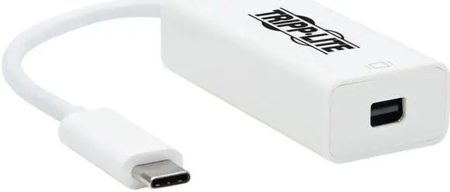 Alt view image 6 of 19 - Tripp Lite U444-06N-MDP8W Mini DisplayPort/USB-C A/V Adapter U44406NMDP8W