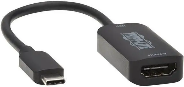 Alt view image 9 of 20 - Tripp Lite U444-06N-HDR-B HDMI/USB-C Audio/Video Adapter U44406NHDRB