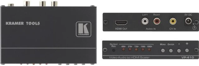 Alt view image 3 of 4 - Kramer - VP-410 Scalers/Scan Converters - OEM