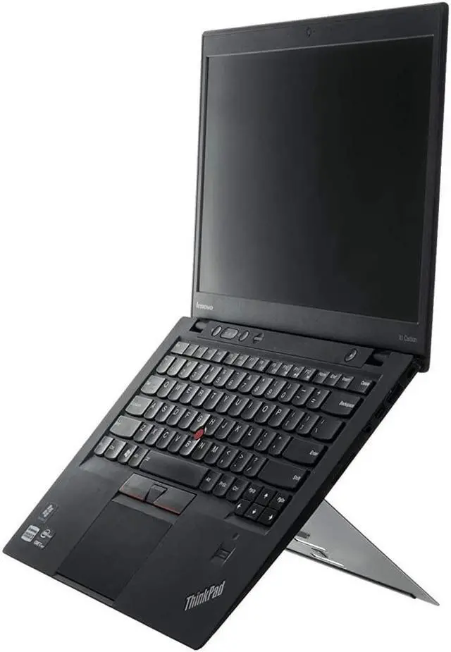 Alt view image 2 of 2 - R-Go Tools Riser Adjustable Attachable Laptop Stand, Integrated, Black