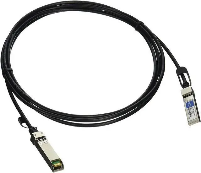 Alt view image 3 of 5 - AddOn MA-CBL-TA-3M-AO 9.84 ft. Cat Twinaxial Black Network Ethernet Cable