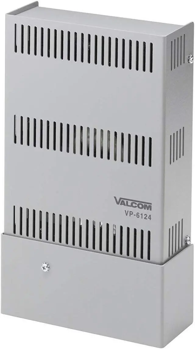 Alt view image 6 of 16 - Valcom VP-6124 Switching Power Supply-24VDC 6A