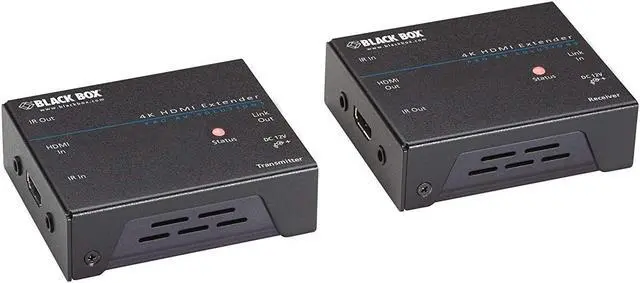 Alt view image 7 of 8 - Black Box 4K HDMI IR Extender 70M