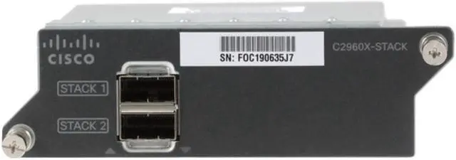 Alt view image 4 of 5 - Cisco FlexStack-Plus Hot-Swappable Stacking Module