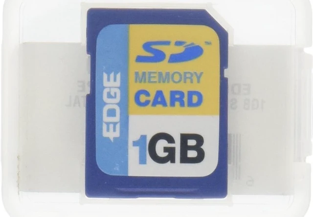 Alt view image 3 of 5 - EDGE Tech 1GB Secure Digital Card
