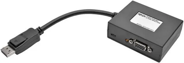Alt view image 10 of 17 - Tripp Lite Mfg Co. 2Port Dp To Vga Splitter (B157-002-VGA)