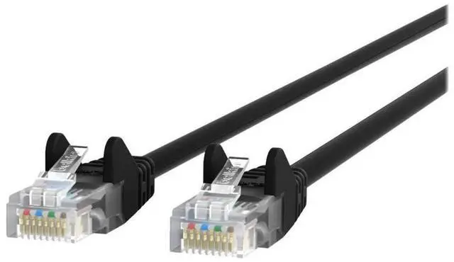 Alt view image 3 of 5 - Belkin Components A3L791BT05MBLKS CAT5e UTP Snagless Patch Cable,Black