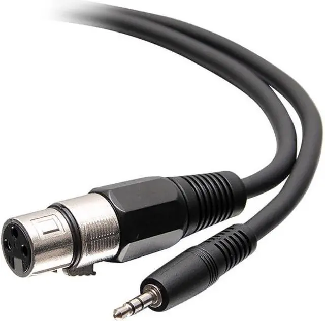 Main image of C2G C2G41469 3 ft. 3.5mm Male 3 Position TRS to Female XLR Cable Male to Female