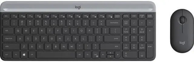 Alt view image 15 of 20 - Logitech MK470 Slim Wireless Combo 920009437