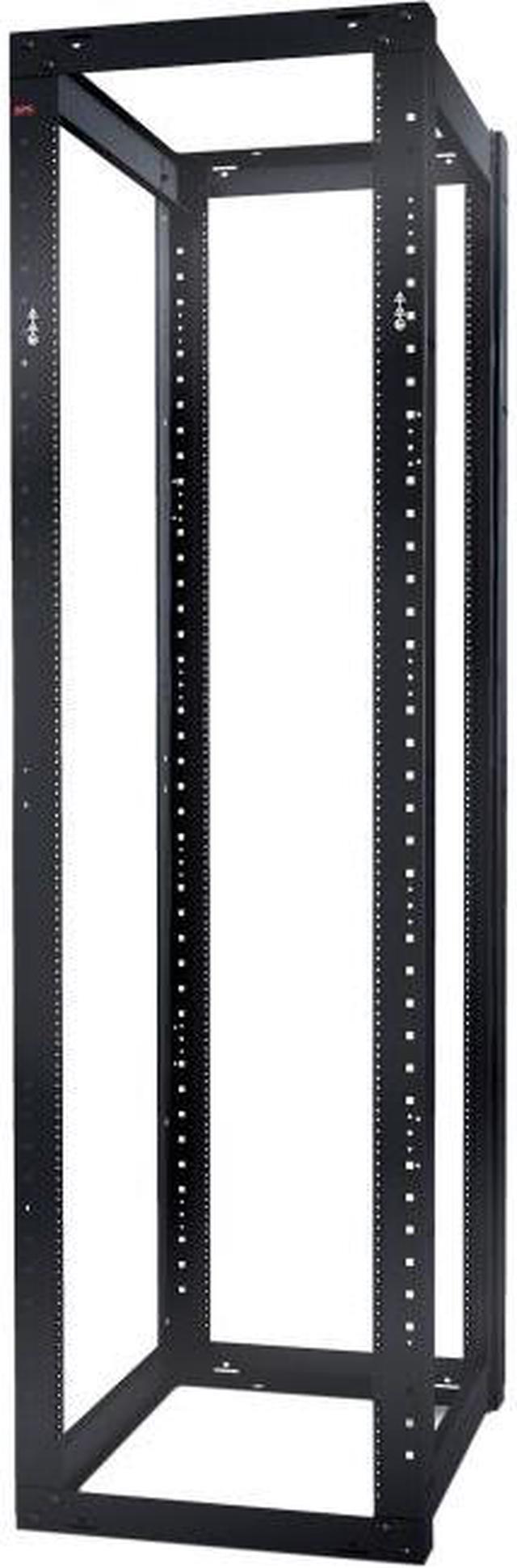 Alt view image 2 of 5 - Schneider AR204A Electric NetShelter 4 Post Open Frame Rack 44U #12-24 Threaded Holes