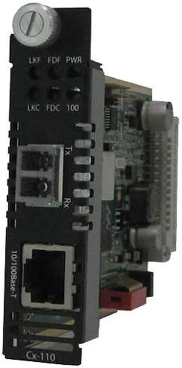 Alt view image 3 of 5 - Perle C-110-M2LC2 Media Converter