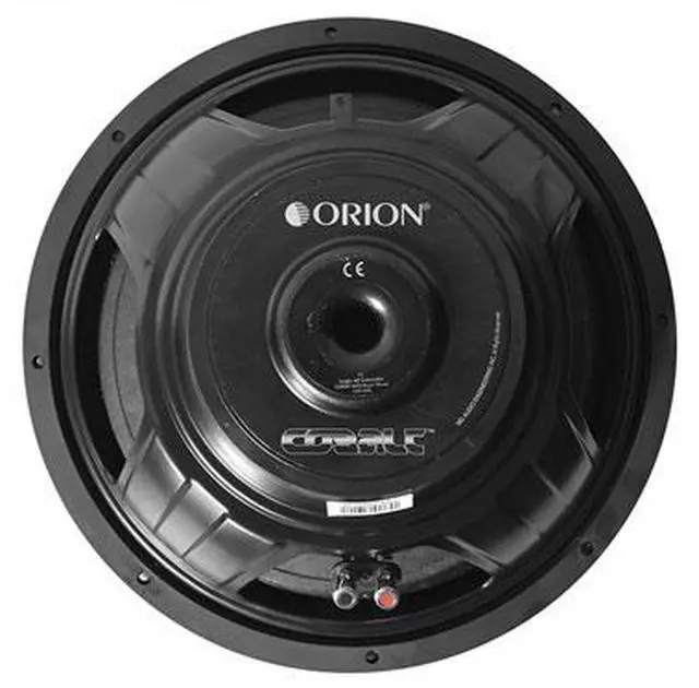 Alt view image 4 of 10 - Orion CO104S Cobalt 10" Woofer Single Voice Coil 1400W Max