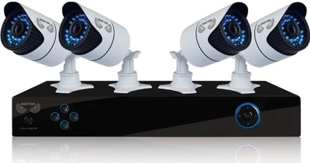 Alt view image 7 of 8 - Night Owl X9-84-1TB 8 Ch. 960H Surveillance DVR + 4 x 900TVL 70° Wide Angle Viewing & 100 ft. of Night Vision In/Outdoor Bullet Cameras, 1TB HDD Pre-Installed