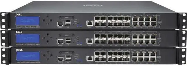 Main image of SonicWALL SuperMassive 9400 High Availability Firewall