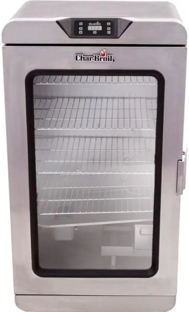 Alt view image 2 of 18 - Char-Broil Deluxe Digital Electric Smoker, 1000 Square Inch