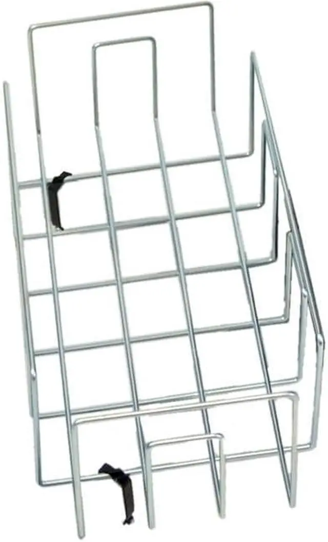 Alt view image 7 of 9 - ERGOTRON 97-544 ERGOTRON NEO-FLEX CART WIRE BASKET KIT.ADD A BASKET TO THE FRONT BASE OF NEO-FLE