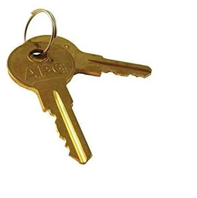 Alt view image 2 of 2 - APG PK-8K-A3 - 2 Keys with the A3 Code for Cash Drawers