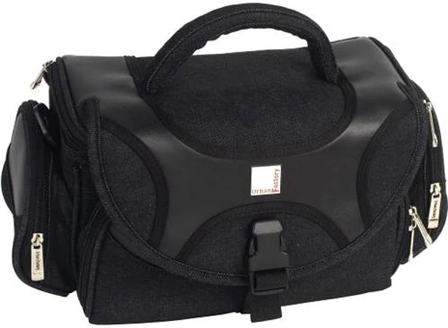 Alt view image 3 of 3 - URBAN FACTORY CRC02UF DENIM LARGE BLK CAMERA CASE