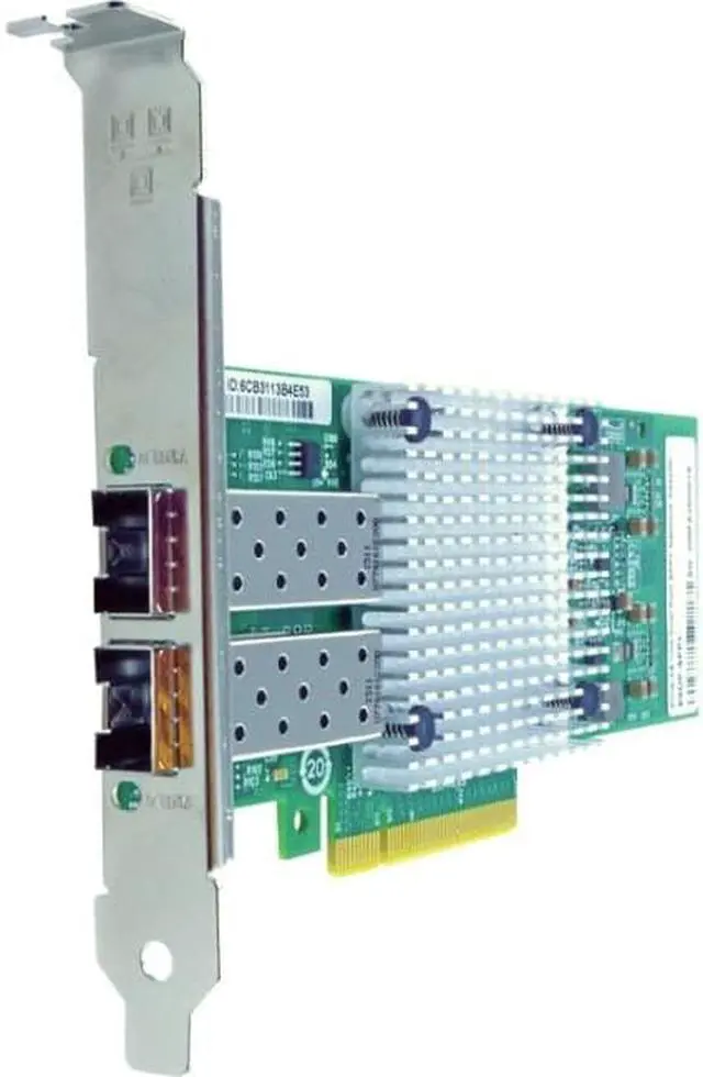 Alt view image 4 of 8 - Axiom Pcie X8 10Gbs Dual Port Fiber Network Adapter For Dell