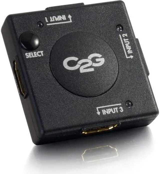 Alt view image 12 of 15 - C2g 3-Port Hdmi Switch - Auto Switch