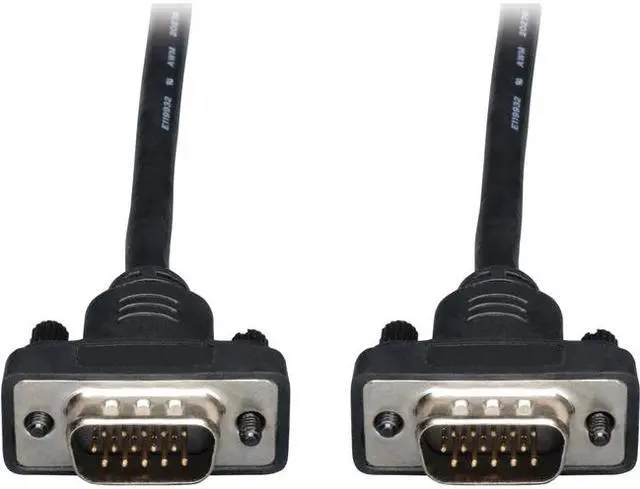 Main image of Tripp Lite 50ft Low-Profile High Resolution VGA Coax Monitor Cable w/ RGB Coax