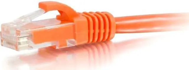 Alt view image 4 of 4 - C2G 04023 Cat6 Cable - Snagless Unshielded Ethernet Network Patch Cable, Orange (20 Feet, 6.09 Meters)