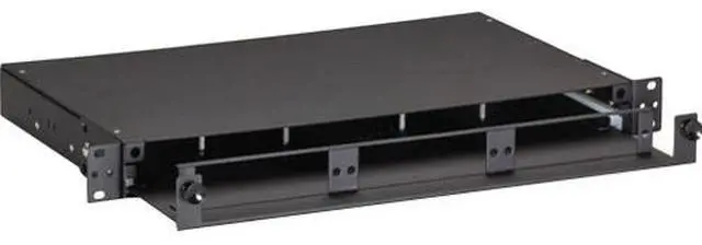 Alt view image 2 of 2 - BLACK BOX JPM427A-R2 RACKMOUNT FIBER SHELF PULL-OUT TRAY