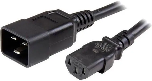 Alt view image 6 of 7 - StarTech.com PXTC13C20146 6 ft. Computer power cord - C13 to C20, 14 AWG