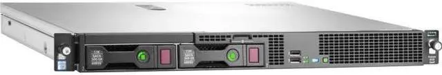 Alt view image 3 of 5 - HP ProLiant DL20 G9 1U Rack Server - 1 x Intel Xeon E3-1220 v5 Quad-core (4 Core) 3 GHz