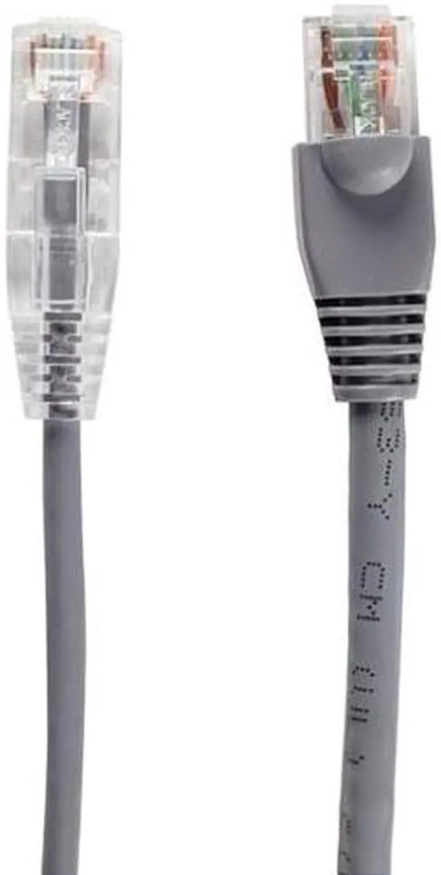 Alt view image 6 of 6 - 7FT CAT6 GRAY SLIM-NET PATCH